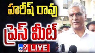 Harish Rao Press Meet LIVE - TV9