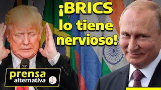 Trump amenaza a país BRICS! La respuesta será contundente!