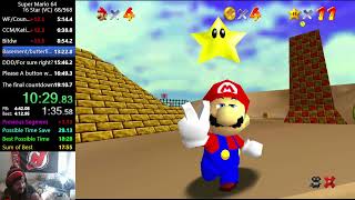 Sub 19 in 33 days!!!!!!!!!! sm64