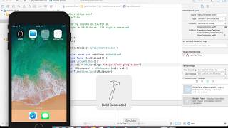 How to create or make your own iOS web view app in Xcode 9.1 (Swift 3.0)