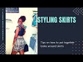 18 WAYS U CAN STYLE YOUR SKIRT // SHEILA TAAKA