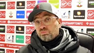 Southampton 1-0 Liverpool - Jurgen Klopp - 'Man Utd Have Had More Penalties!' - Press Conference