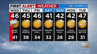 First Alert Forecast: CBS2 11/15 Evening Weather at 6PM