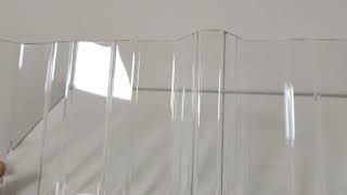 Bakway clear corrugated polycarbonate sheet