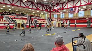 NS Winter Guard Invitational 2/1/2025 3rd Place Finish