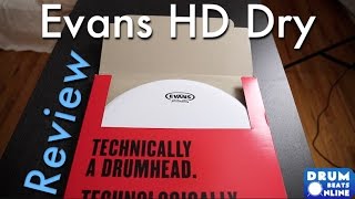 Evans Genera HD Dry Snare Head - Gear Review | Drum Beats Online