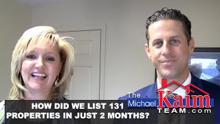 Northeast Ohio Real Estate Agent: How Did We List 131 Properties in Just 2 Months?