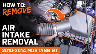 How to Remove Stock Air Intake | 2010-2014 Mustang GT