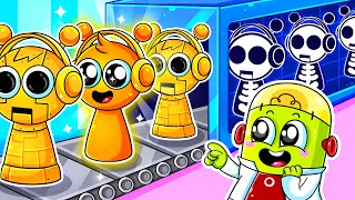 Who Is Sprunki really?! Copycat & Copy Me 😱🤖 Funny Cartoons | Matt’s World Kids Stories