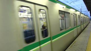 【フルHD】東京メトロ千代田線16000系 新松戸駅発車 2(綾瀬止まり)