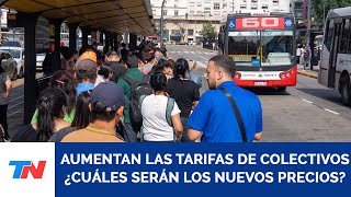 EN MARZO AUMENTA EL BOLETO DE COLECTIVO EN LA CIUDAD Y PROVINCIA DE BUENOS AIRES