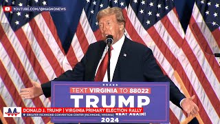 🇺🇸 Donald Trump | Full Speech at Rally in Richmond, Virginia (Subtitles) [Multilanguage CC]