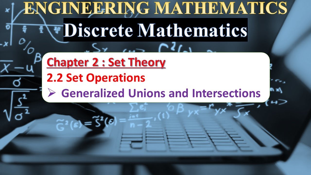 Ch 2.2.2: Set Identities Examples , Generalized Unions And ...