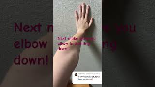 Tutorial on the twisting arm thing!!!
