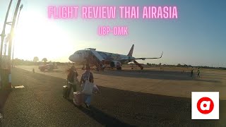 Flight Review Thai AirAsia Ubon Ratchathani (UBP) - Bangkok Don Mueang (DMK) on 11th January 2025