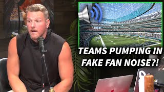 Pat McAfee Reacts To The NFL Pumping In Fake Fan Noise During Games