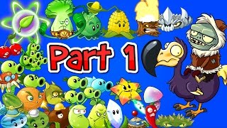 Plants vs. Zombies 2 it’s about time: Dodo Rider Zombie vs Every Plant Power Up Part 1