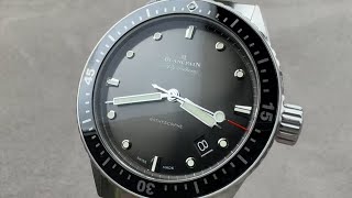 Blancpain Fifty Fathoms Bathyscaphe (5000111071S) Blancpain Watch Review