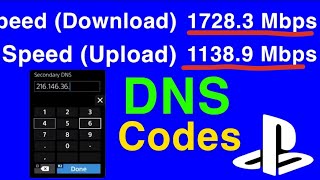 PS4 FASTEST DNS SERVERS / 4X Speed WiFi and LAN CABLE