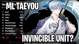 ML Taeyou Looks Amazing! Invincibility Unit? [Epic Seven]