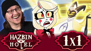 HAZBIN HOTEL EPISODE 1 REACTION | Overture | Hell Is Forever | Happy Day In Hell