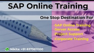 SAP EHS Live Online Training | SAP EHS Training