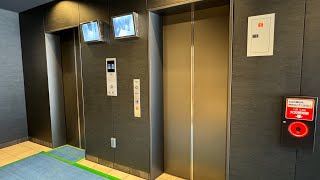 【最新型2基並び】橿原市内某ビルのエレベーター