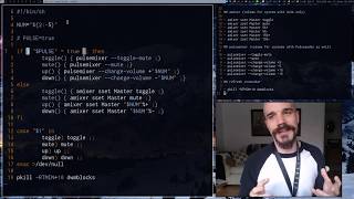 Let's Shell Script Together: Case statements, audio control and more