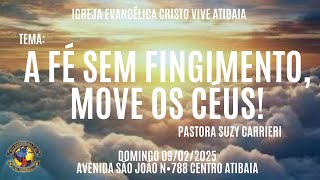 A FÉ SEM FINGIMENTOS MOVE OS CEUS! PREGAMOS O ÚNICO EVANGELHO DA GRAÇA DE DEUS