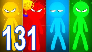 Stickman Party - Gameplay Part 131 Tournament Mode 1 2 3 4 Players Free Random MiniGames Update