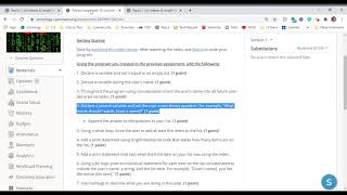 Python Assignment 10: List Indexes & Length Finished Program Demo