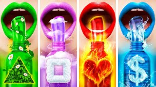 Water Girl, Air Girl, Fire Boy and Earth Boy! Four Elements are in Love