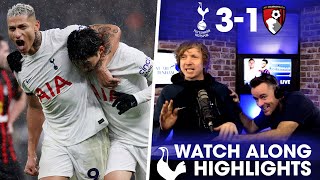 HUGE WIN AT HOME!!! Tottenham 3-1 Bournemouth [INSTANT MATCH REACTION]
