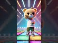 🐻 World Dance! Cute Bear Dancing 🎶 | Funny Cartoon Moments! #funny #cartoon #beardance #shorts