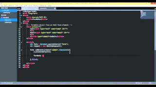 javascript AJAX make FormData object from HTML form 720p