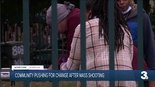 Norfolk community comes together in grief following mass shooting