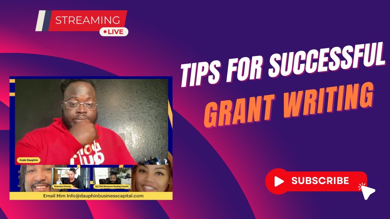 Tips For Successful Grant Writing - YouTube