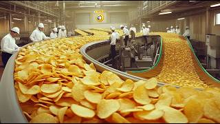 From Potato to Chips: The Incredible Journey Inside a Mega Factory!