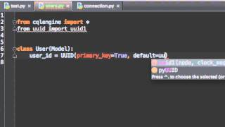 Introduction to cqlengine