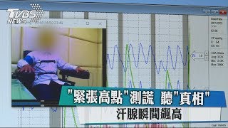 「緊張高點」測謊 聽「真相」 汗腺瞬間飆高