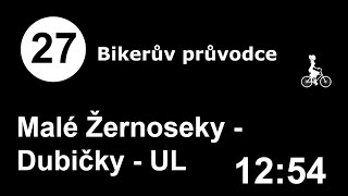 27 - Cyklobludišťák, cyklovýlet – Žernoseky - Opárenské údolí - Dubičky - Ústí nad Labem