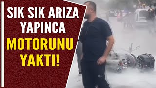 SIK SIK ARIZA YAPINCA MOTORUNU YAKTI!