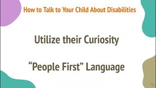 Disability Awareness Webinar