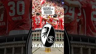 SC Freiburg Football Club Logo History #football #scfreiburg #freiburg #germany #bundesliga #europa