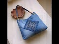 most beautiful denim handmade different designs trending recycled tote bags