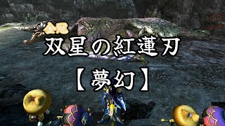 【MHXX/MHGU】双星の紅蓮刃【夢幻】　金冠オオナズチ