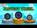 HILL CLIMB RACING FASTEST WHEEL - SPEED HACK ? || MAXED GARAGE VEHICLES