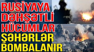 Rusiyaya dəhşətli hücumlar - Bu şəhərlər bombalanır - Gündəm Masada - Media Turk TV