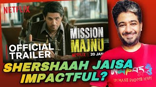 Mission Majnu Trailer Review Reaction, Sidharth Malhotra, Rashmika Mandana