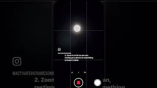 How to Take Clear Photos of the Moon with an iPhone.